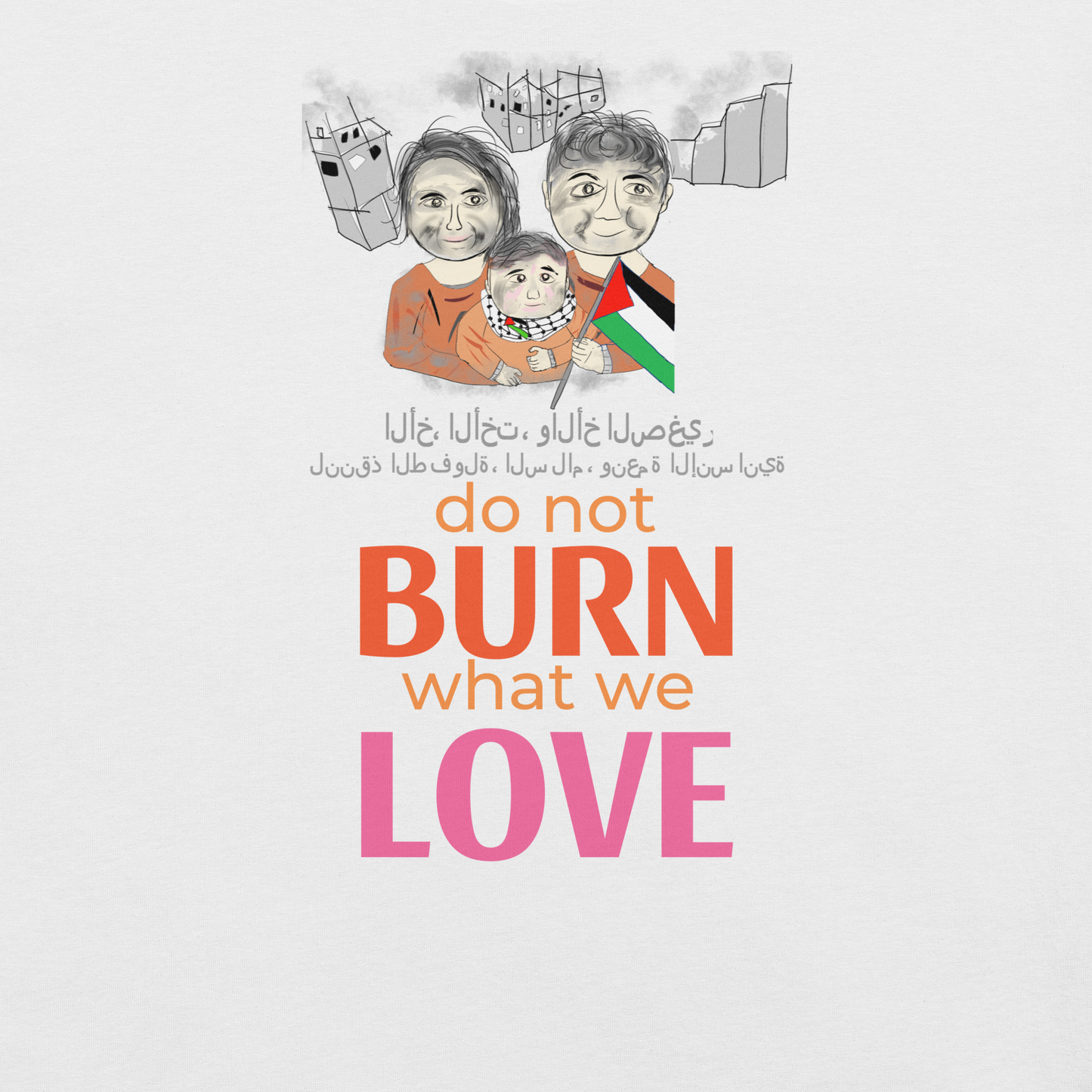 Camiseta unisex de apoyo a los palestinos - Camiseta con temática palestina | FunWearCode