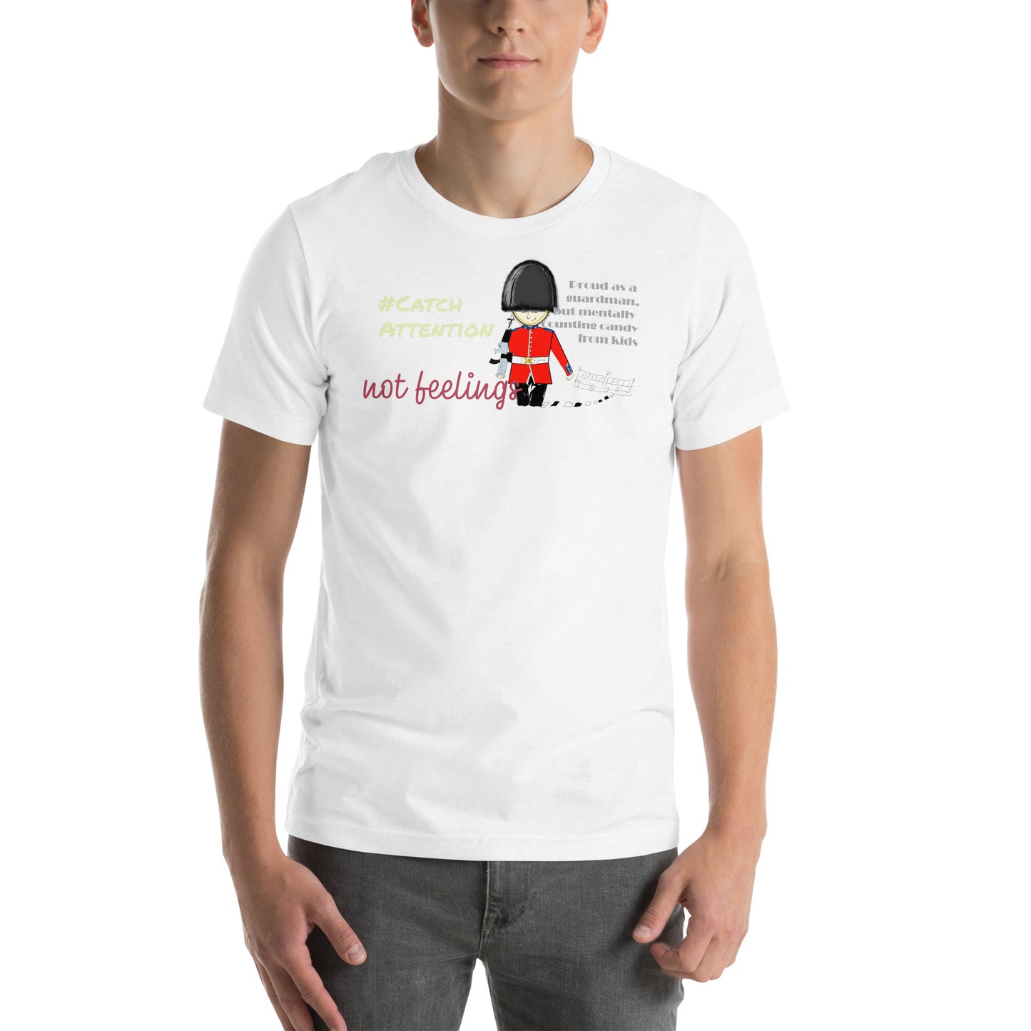 Camiseta unisex de guardia - Camiseta clásica de estilo inglés para amantes de la diversión | FunWearCode