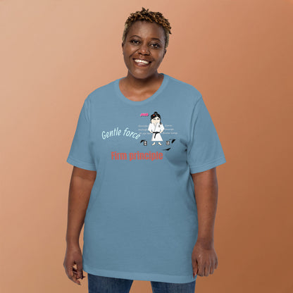 Camiseta con temática de judo para mujer: cómoda camiseta gráfica de artes marciales | FunWearCode