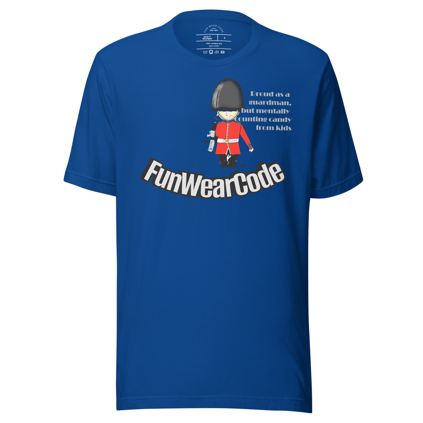 Camiseta unisex de guardia - Camiseta clásica de estilo inglés para amantes de la diversión | FunWearCode