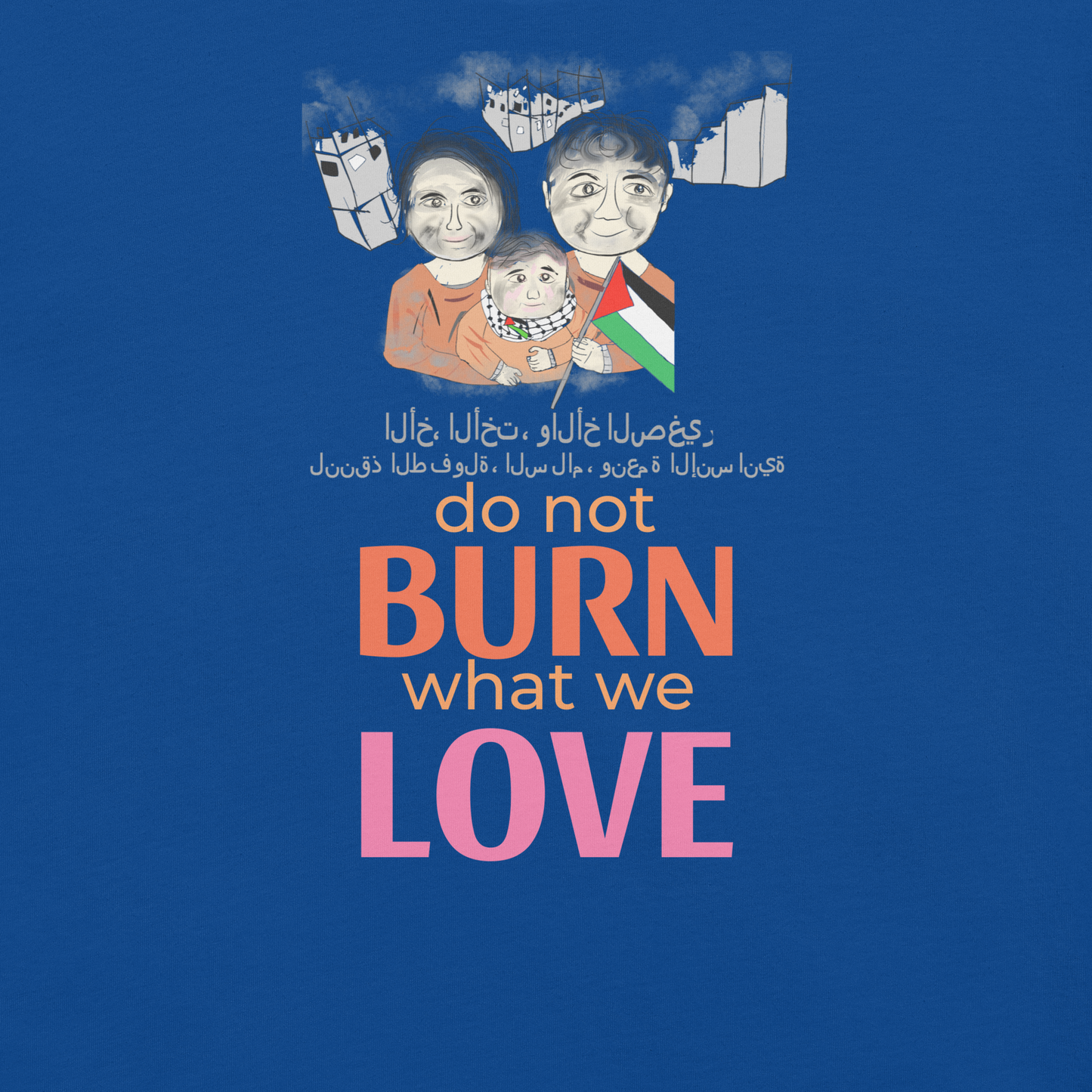 Camiseta unisex de apoyo a los palestinos - Camiseta con temática palestina | FunWearCode