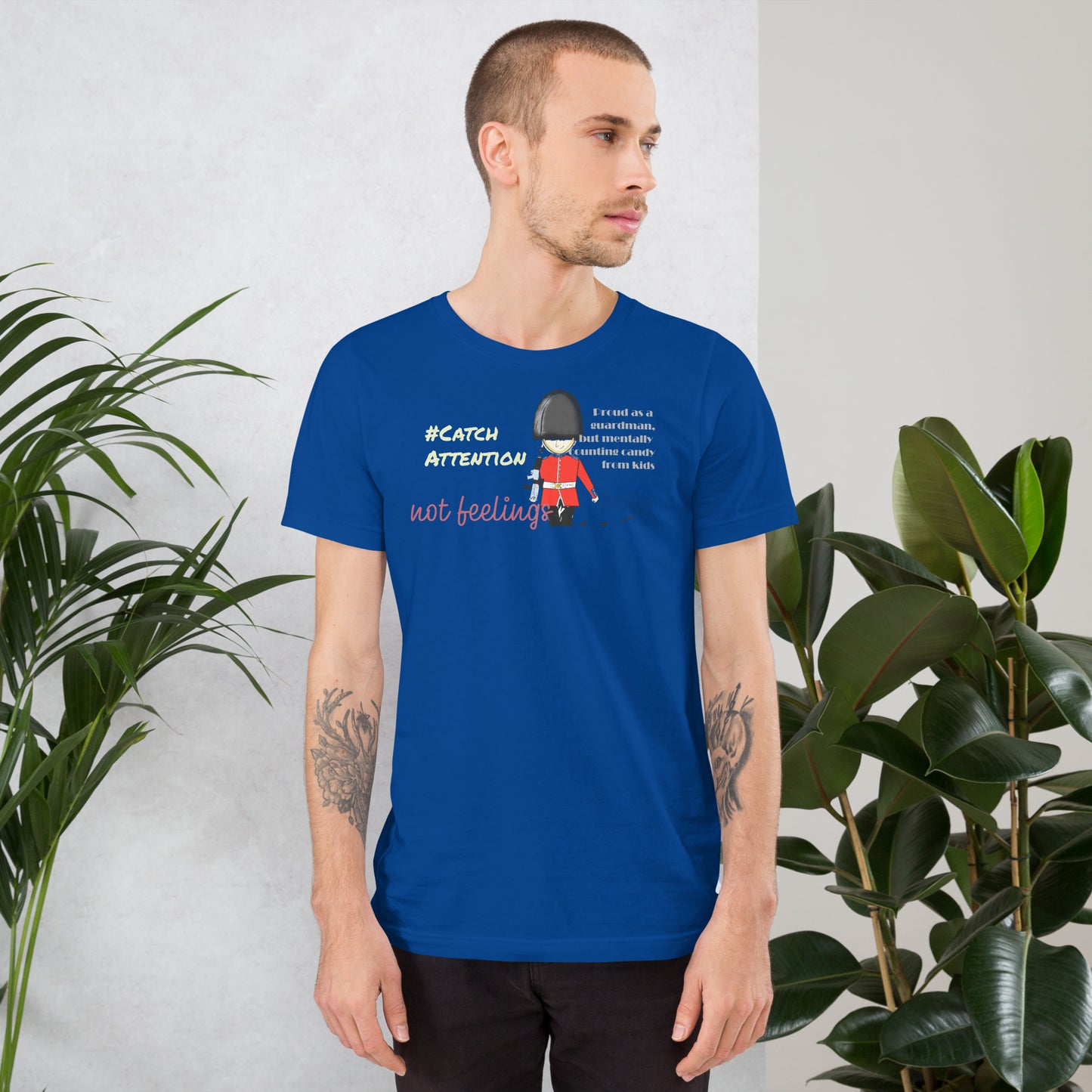 Camiseta unisex de guardia - Camiseta clásica de estilo inglés para amantes de la diversión | FunWearCode