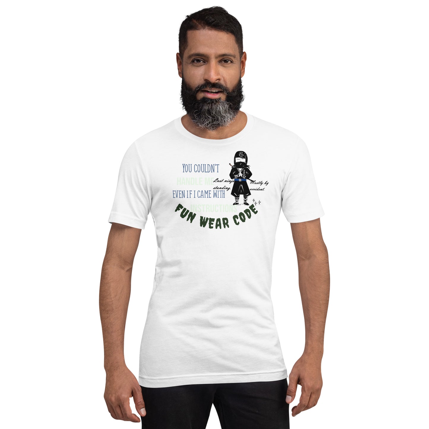 Camiseta Ninja Juguetona - Camiseta icónica de Artes Marciales Japonesas | FunWearCode