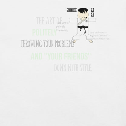 Authentic Judo Theme T-Shirt - Fun Martial Arts Graphic Tee | FunWearCode