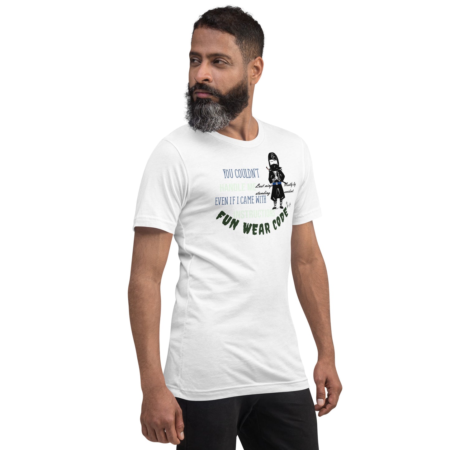 Camiseta Ninja Juguetona - Camiseta icónica de Artes Marciales Japonesas | FunWearCode
