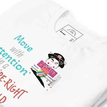 Camiseta unisex de geisha divertida - Camiseta icónica japonesa vintage | FunWearCode