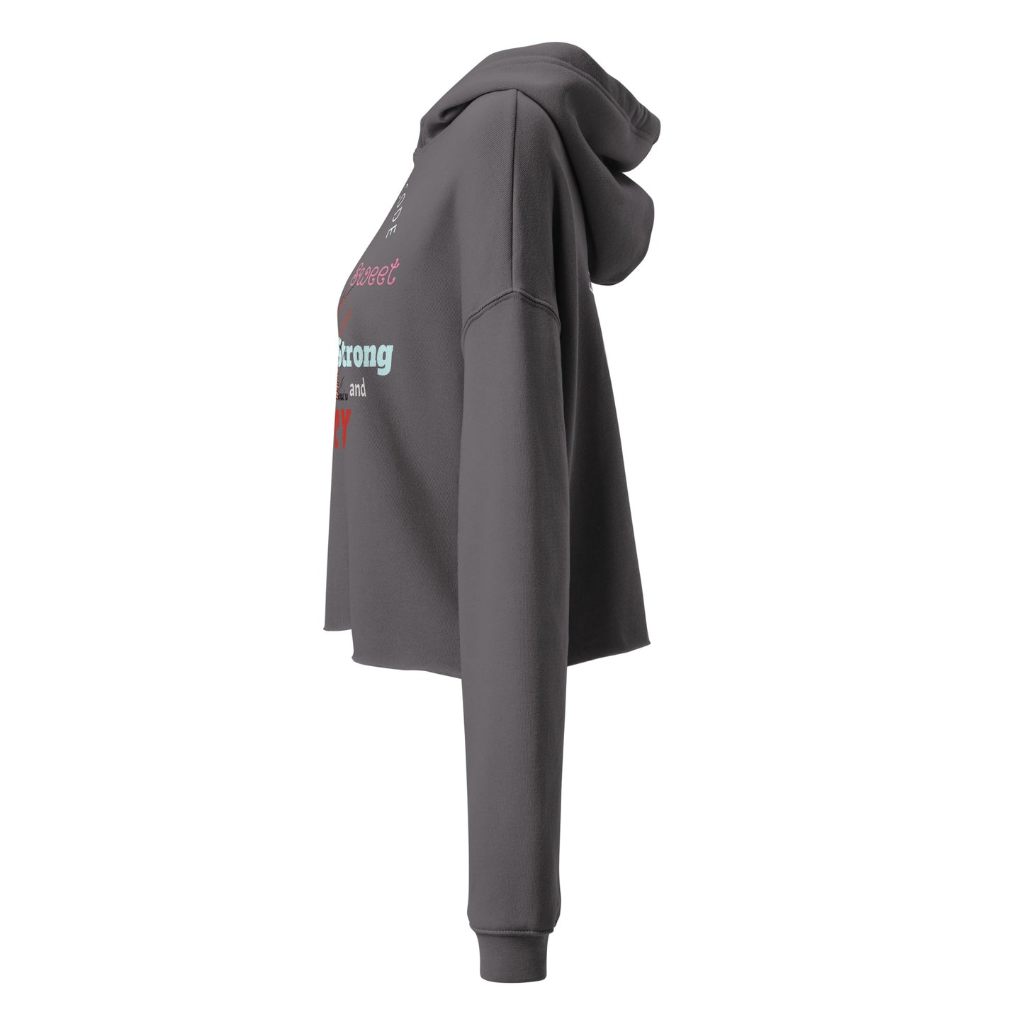 Sudadera corta moderna y acogedora para mujer: diseño tailandés icónico, atrevido y divertido | FunWearCode